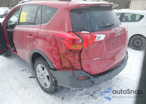 2013 Toyota Rav4 Le z USA, uszkodzony, nr VIN 2T3BFREV7DW036818